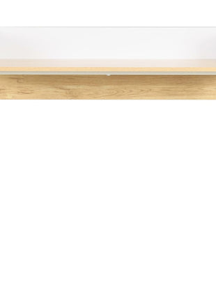 Bureau 90X60X88 Cm En Eikenkleurig