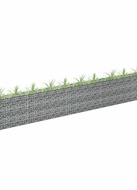 Gabion plantenbak verhoogd 450x30x60 cm gegalvaniseerd staal