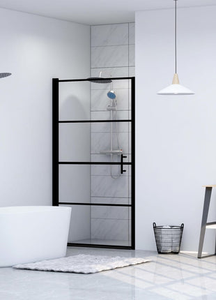 Douchedeur Gehard Glas Zwart