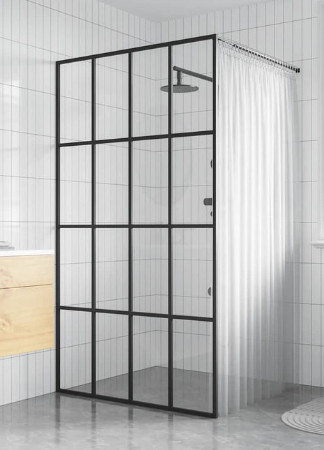 Inloopdouchewand Mat Gehard Glas