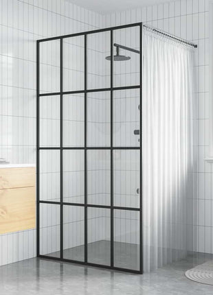 Inloopdouchewand Mat Gehard Glas