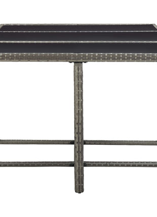 1 Tuinset Met Kussens Poly Rattan