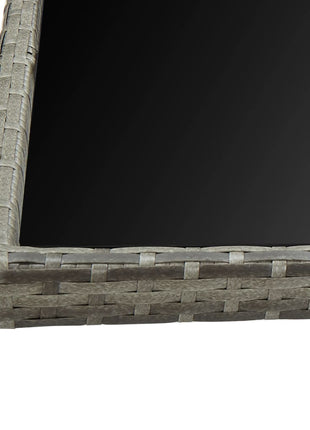 1 Tuinset Met Kussens Poly Rattan