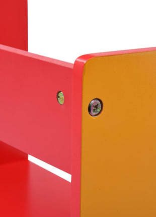 3-Delige Kinderstoelen- En Tafelset Brandweerwagenontwerp Hout