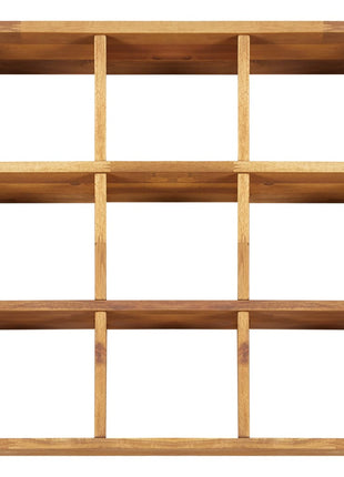 Kruidenplantenbak Verhoogd 60X60X15 Cm Massief Acaciahout