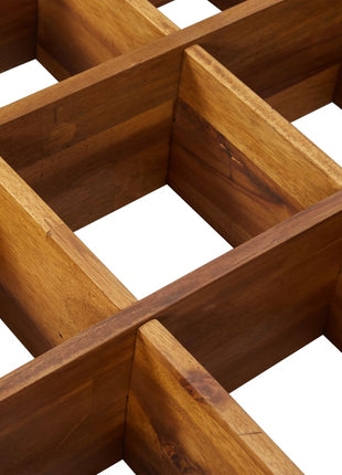 Kruidenplantenbak Verhoogd 60X60X15 Cm Massief Acaciahout