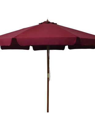 Parasol Met Houten Paal 330 Cm