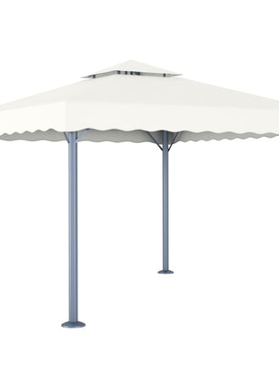 Prieel 300x300 cm aluminium crème