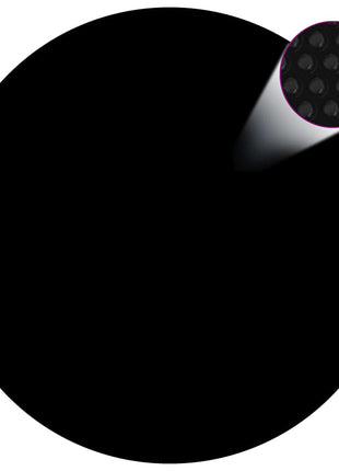 Solar Zwembadfolie Drijvend Rond 381 Cm Pe