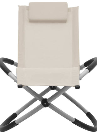 Kinderligbed staal crèmekleurig