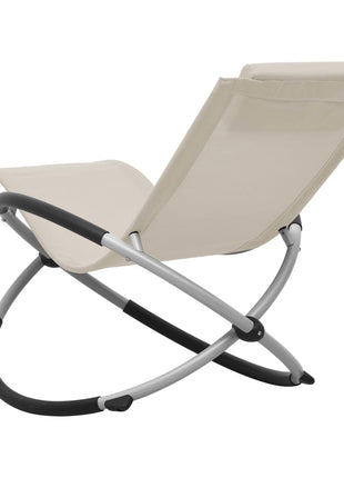 Kinderligbed staal crèmekleurig