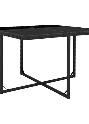 9-Delige Tuinset Met Kussens Poly Rattan