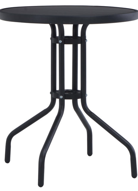 Tuintafel 60 Cm Staal En Glas