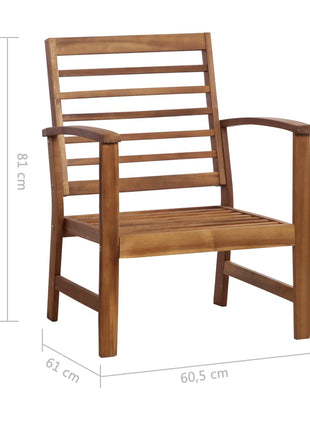 Loungeset Massief Acaciahout