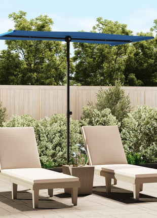 Parasol Met Aluminium Paal Kleurig