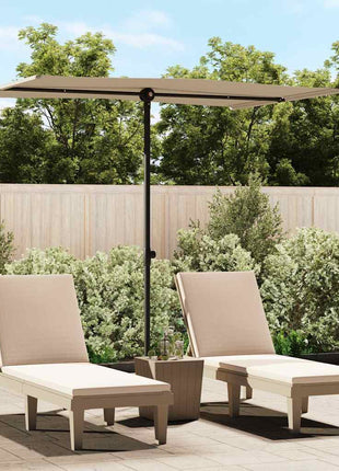 Parasol Met Aluminium Paal Kleurig