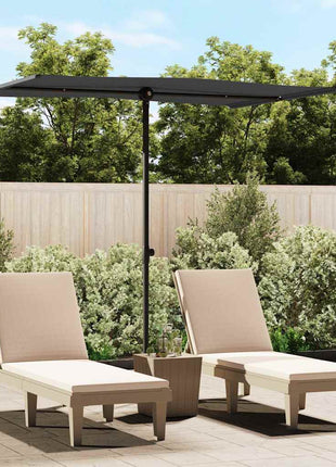 Parasol Met Aluminium Paal Kleurig