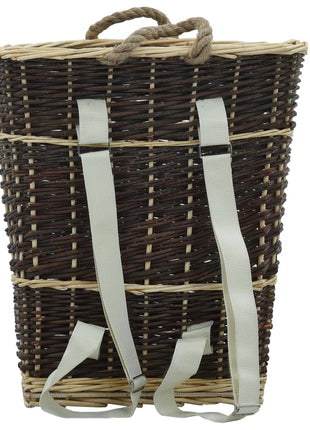 Houtmand Met Draagriemen 44,5X37X50 Cm Natuurlijk Wilgenhout