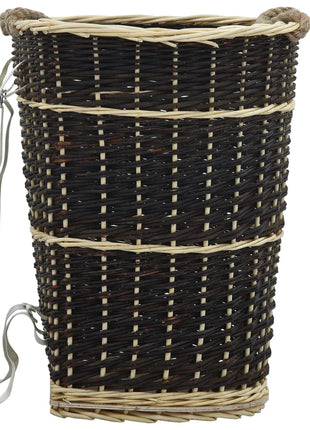Houtmand Met Draagriemen 44,5X37X50 Cm Natuurlijk Wilgenhout