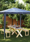 2.5 x 2.5 m / Blauw