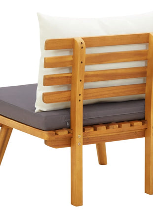 Tuinstoel Met Kussens Massief Acaciahout