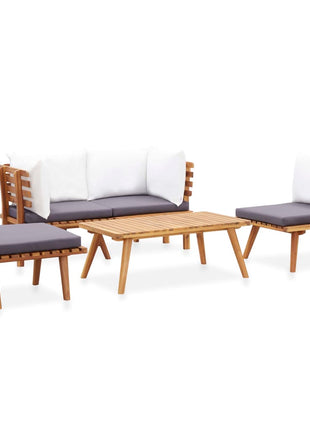 5-Delige Loungeset Massief Acaciahout