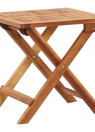 Salontafel Inklapbaar 40X40X40 Cm Massief Acaciahout