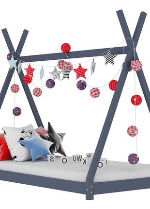 Kinderbedframe Massief Grenenhout