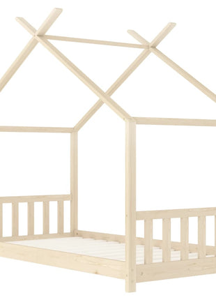 Kinderbedframe Massief Grenenhout