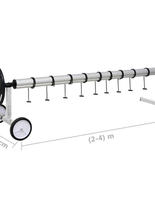 Zwembadhoesroller Met Roestvrijstalen Frame