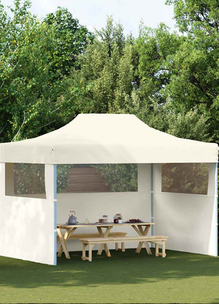 Partytent Met 3 Zijwanden Inklapbaar 3X4 M Staal