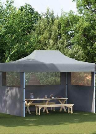 Partytent Met 3 Zijwanden Inklapbaar 3X4 M Staal
