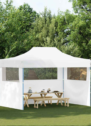 Partytent Met 3 Zijwanden Inklapbaar 3X4 M Staal