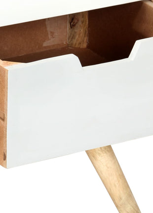 Tv-Meubel 110X35X48 Cm Massief Mangohout