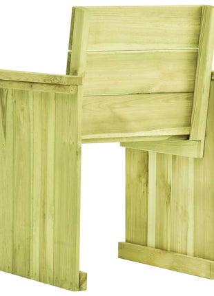 Tuinstoel geïmpregneerd grenenhout