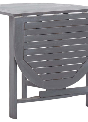 5-Delige Tuinset Massief Acaciahout Grijs