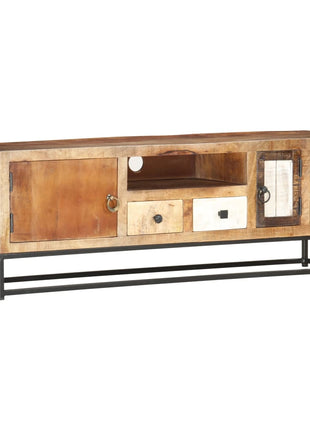 Tv-Meubel 120X30X40 Cm Massief Gerecycled Hout