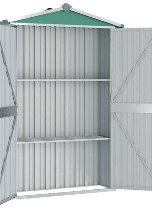 Tuinschuur 116X45X175 Cm Gegalvaniseerd Staal