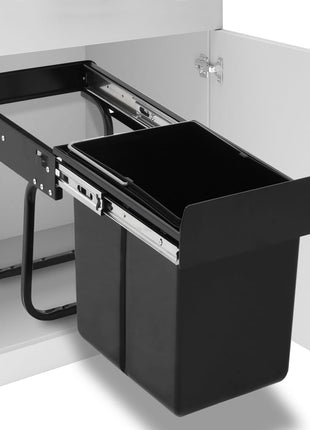 Inbouwprullenbak uittrekbaar soft-close 20 L
