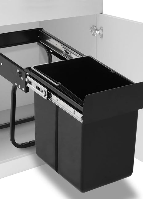 Inbouwprullenbak uittrekbaar soft-close 20 L