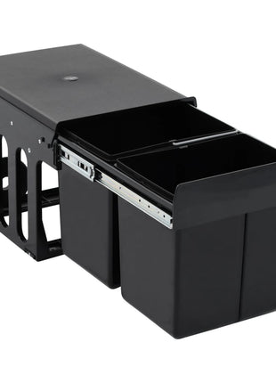 Inbouwprullenbak uittrekbaar soft-close 36 L