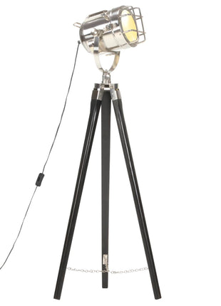 Vloerlamp Driepoot 97 Cm Massief Mangohout