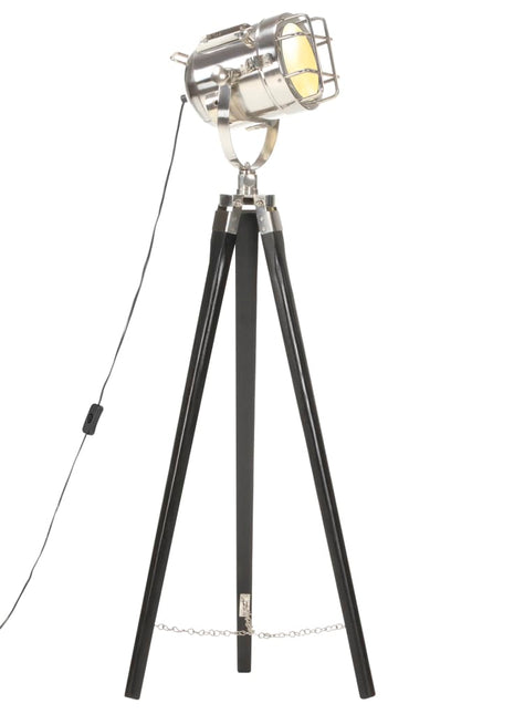Vloerlamp Driepoot 97 Cm Massief Mangohout