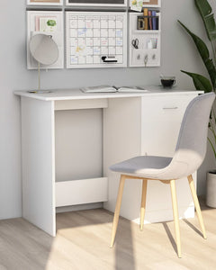 Bureau 100X50X76 Cm Bewerkt Hout