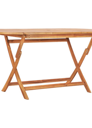Tuintafel Inklapbaar 160X80X75 Cm Massief Teakhout