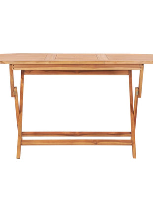 Tuintafel Inklapbaar 160X80X75 Cm Massief Teakhout