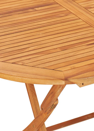 Tuintafel Inklapbaar 160X80X75 Cm Massief Teakhout