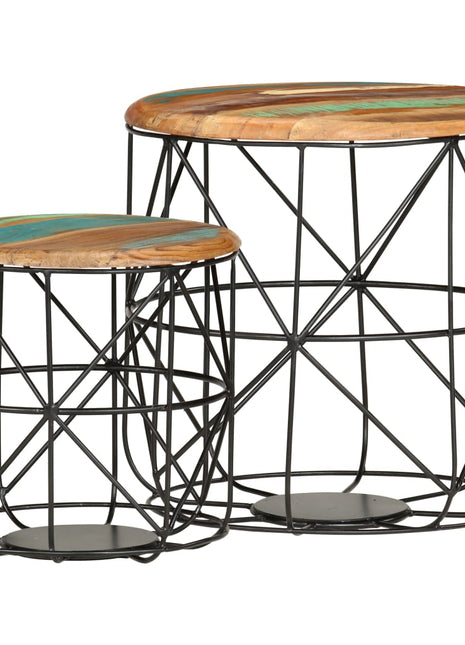 Salontafels Massief Gerecycled Hout