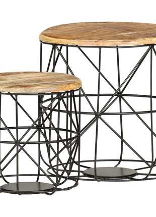 Salontafels Massief Gerecycled Hout