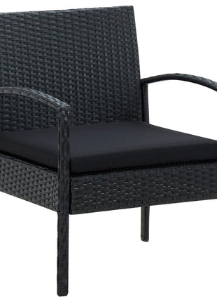 Tuinstoel Met Kussen Poly Rattan